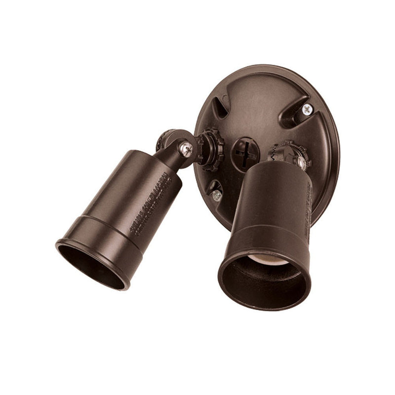 Acclaim Lighting FL1ABZ Two Light Floodlight, Architectural Bronze