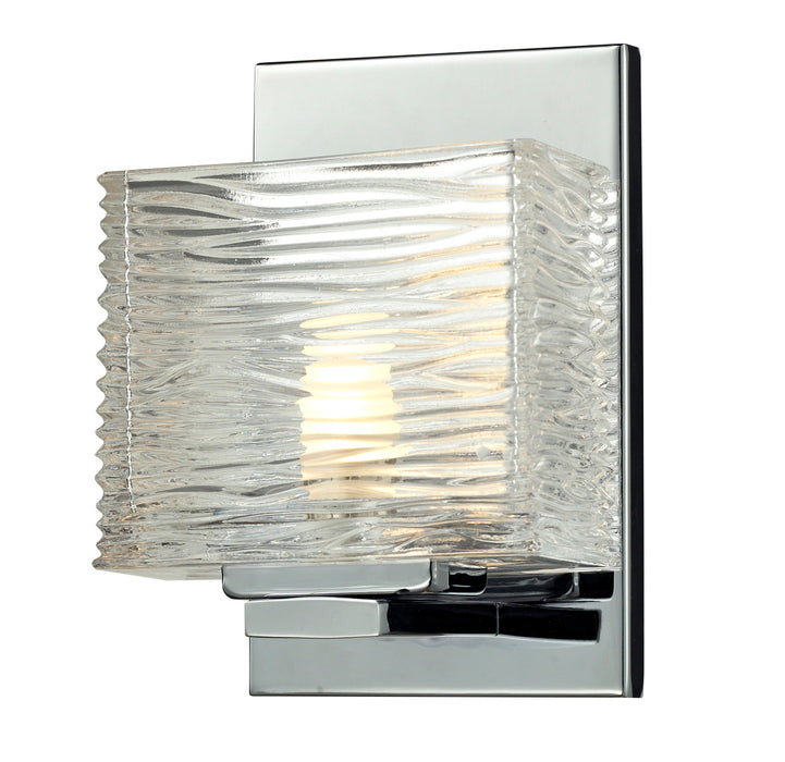 Z-Lite 3025-1V One Light Wall Sconce, Chrome
