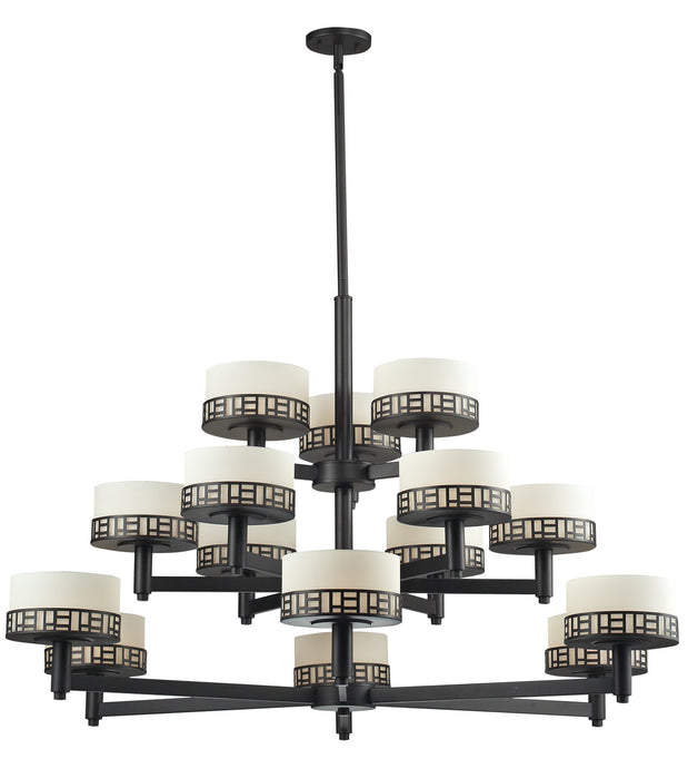 Z-Lite 329-15-BRZ 15 Light Chandelier, Bronze