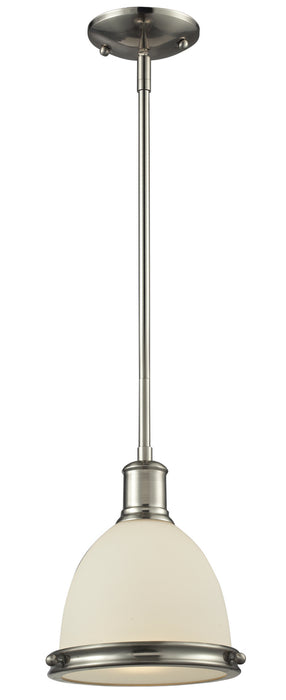 Z-Lite 714MP-BN One Light Pendant, Brushed Nickel