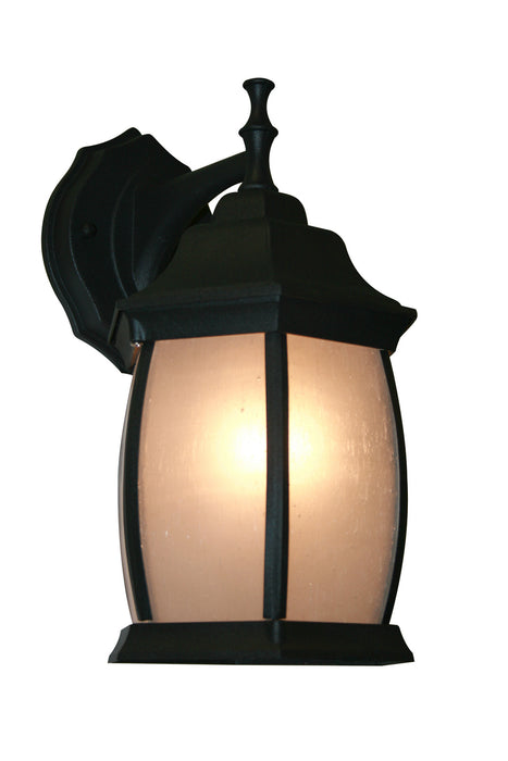 Z-Lite T20-BK-F One Light Outdoor Wall Light, Black