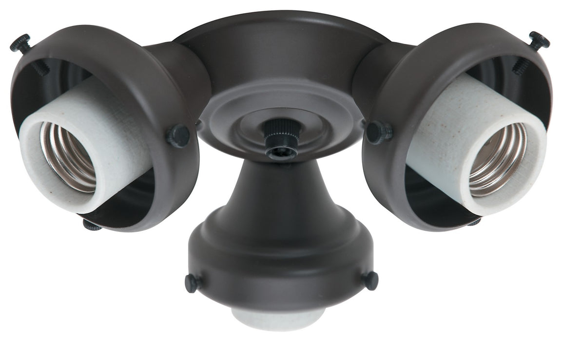 Hunter 99134 Three Light Fitter, New Bronze