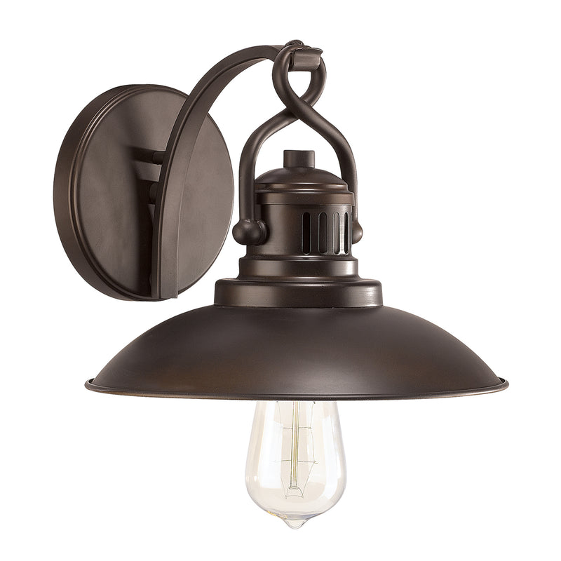 Capital Lighting 3791BB One Light Wall Sconce, Burnished Bronze