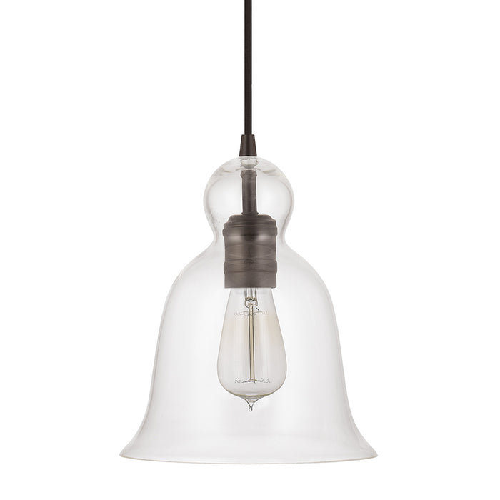 Capital Lighting 4642BB-137 One Light Pendant, Burnished Bronze