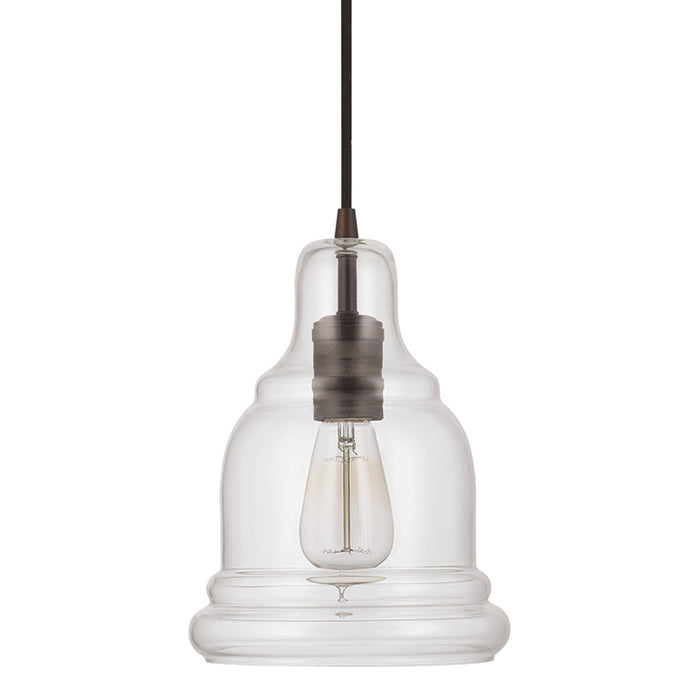 Capital Lighting 4643BB-138 One Light Pendant, Burnished Bronze