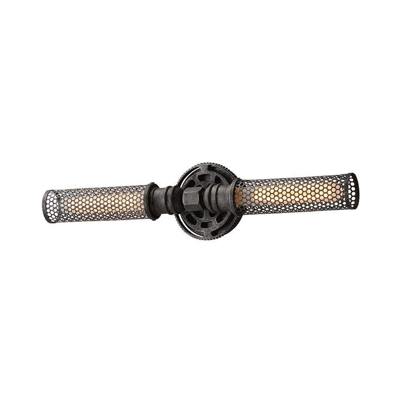 Troy Lighting B3832-APW Two Light Wall Sconce, Aged Pewter