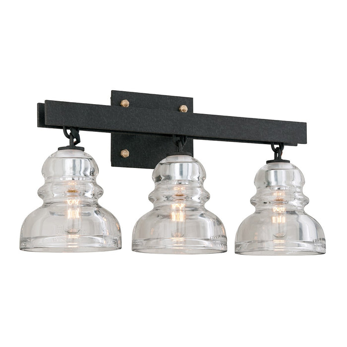 Troy Lighting B3963-TRN Three Light Bath And Vanity, Textured Iron