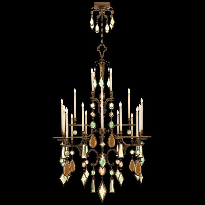 Fine Art 709440-1ST 24 Light Chandelier, Bronze