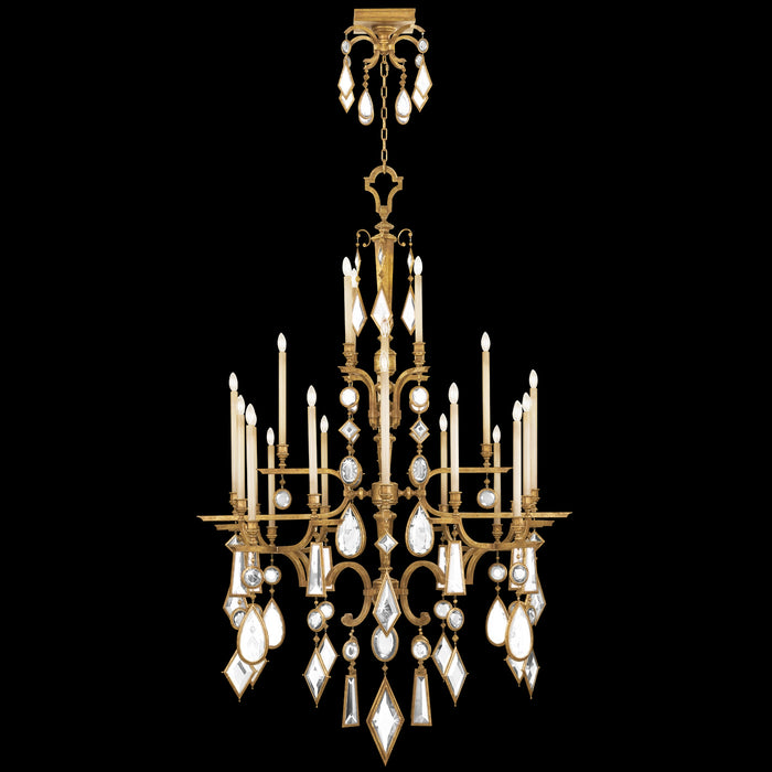 Fine Art 714640-3ST 24 Light Chandelier, Gold
