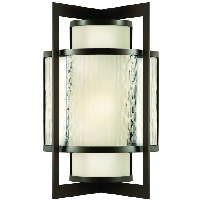 Fine Art 818181ST Two Light Outdoor Wall Sconce, Bronze