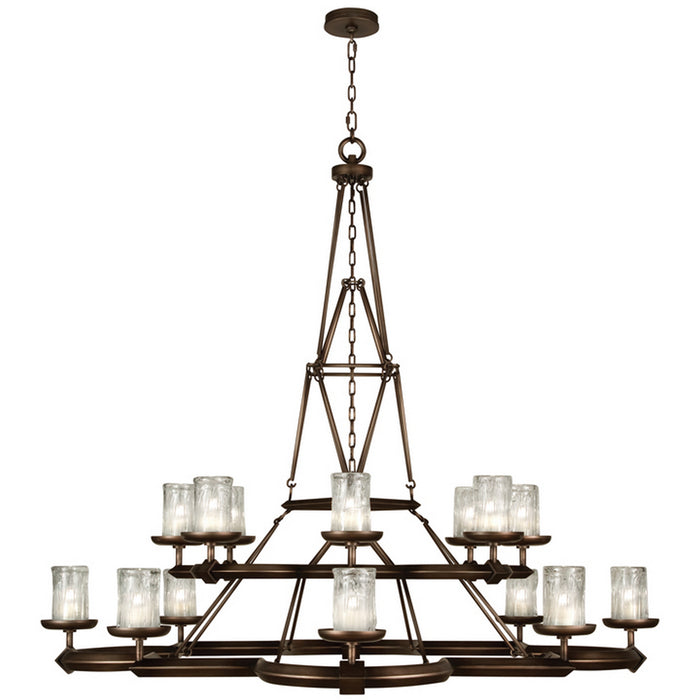 Fine Art 860540ST 16 Light Chandelier, Bronze