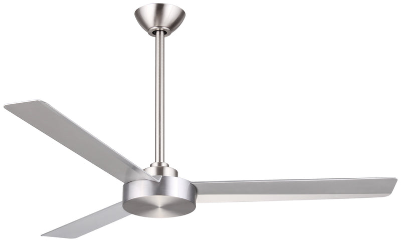 Minka Aire F524-ABD 52" Ceiling Fan, Brushed Aluminum