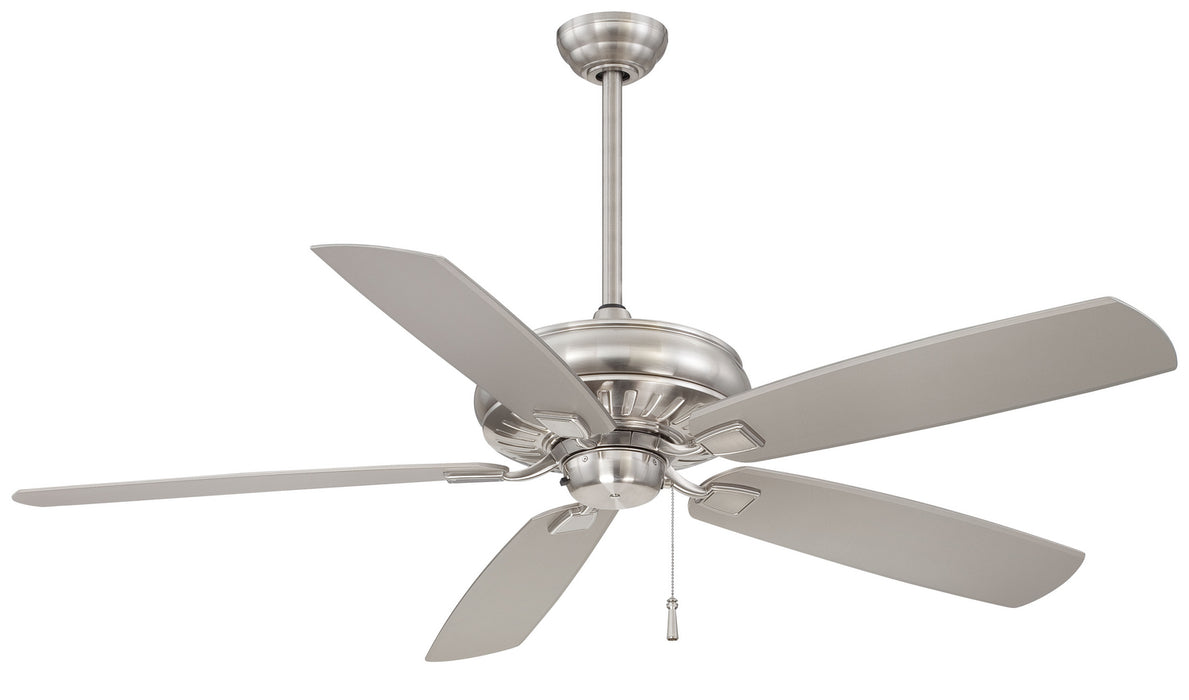 Minka Aire F532-BNW 60" Ceiling Fan, Brushed Nickel Wet