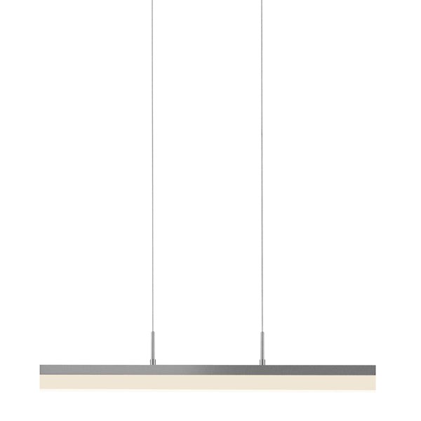 Sonneman 2345.16 LED Pendant, Bright Satin Aluminum