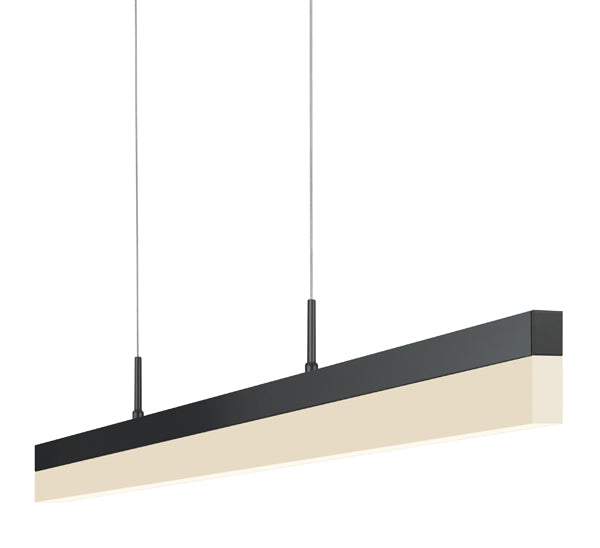 Sonneman 2347.25 LED Pendant, Satin Black