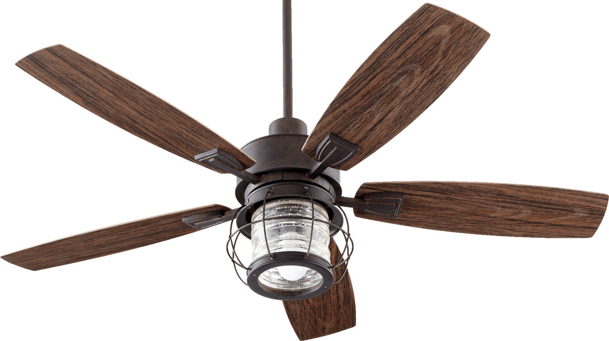 Quorum 13525-44 52"Patio Fan, Toasted Sienna