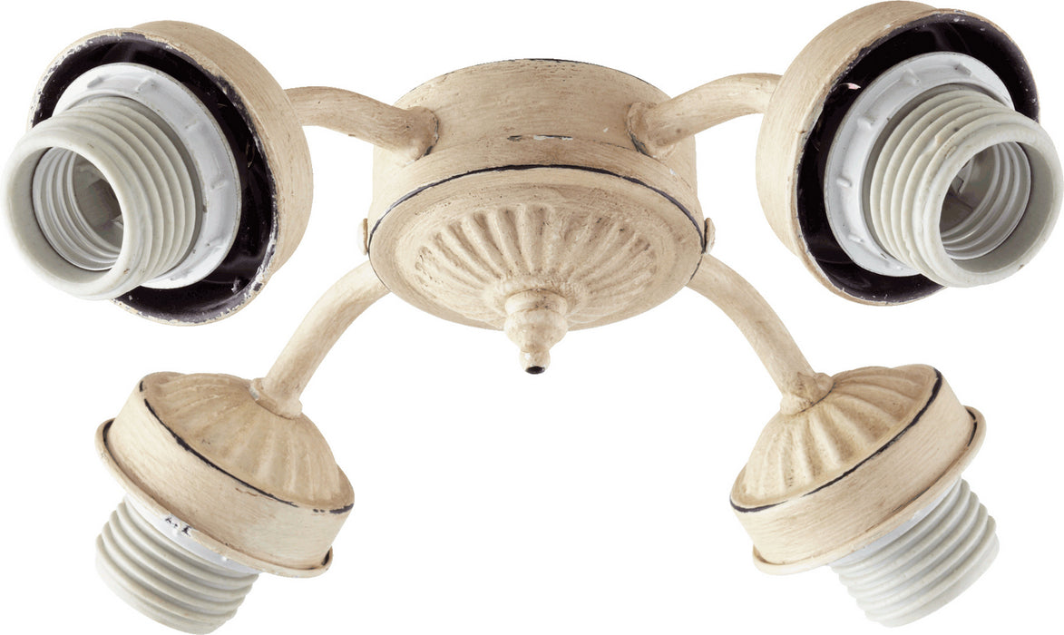 Quorum 2444-8070 LED Fan Light Kit, Persian White