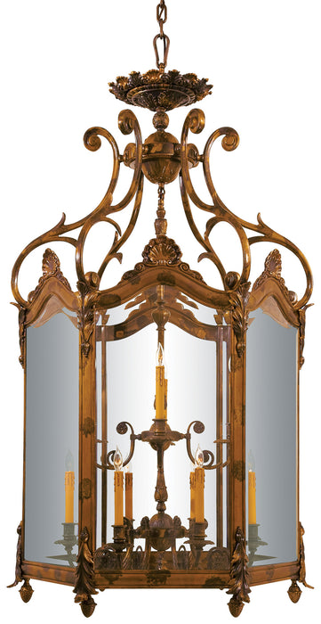 Metropolitan N952012 12 Light Foyer Pendant, Oxide Bronze