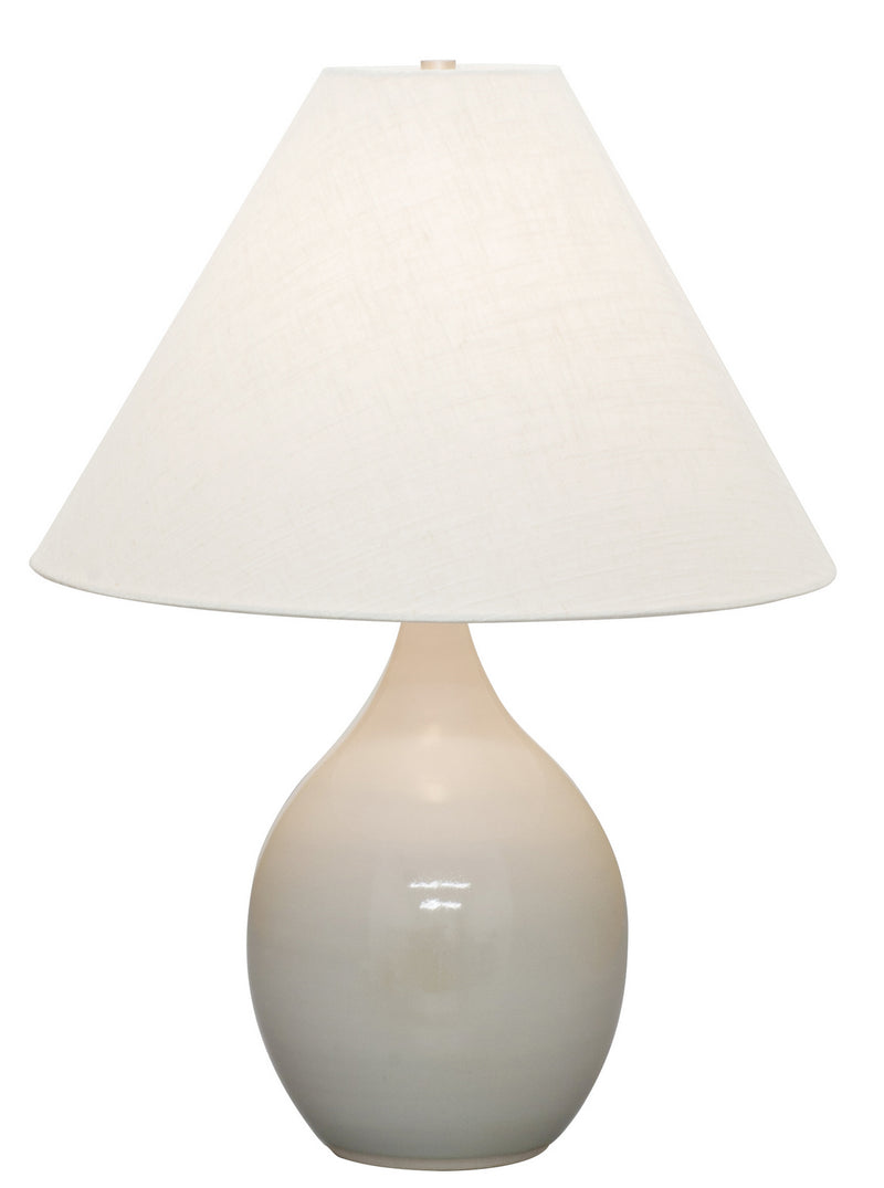 House of Troy GS300-GG One Light Table Lamp, Gray Gloss