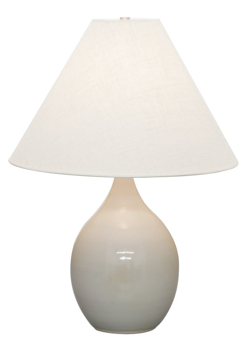 House of Troy GS300-GG One Light Table Lamp, Gray Gloss