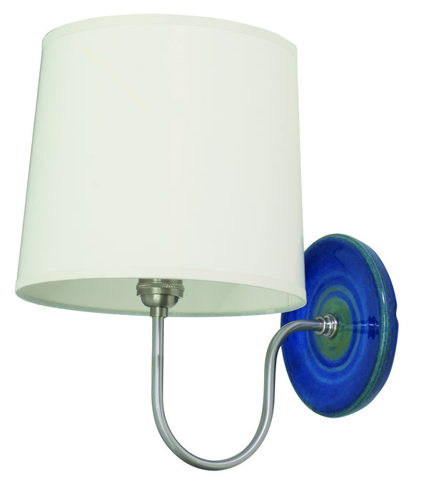 House of Troy GS725-BG One Light Wall Sconce, Blue Gloss