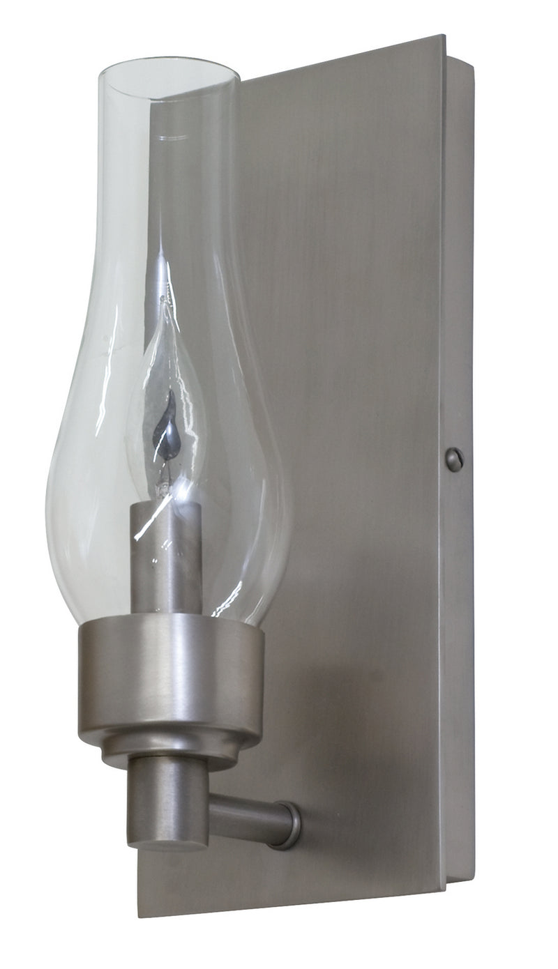 House of Troy LS201-SP One Light Wall Sconce, Satin Pewter
