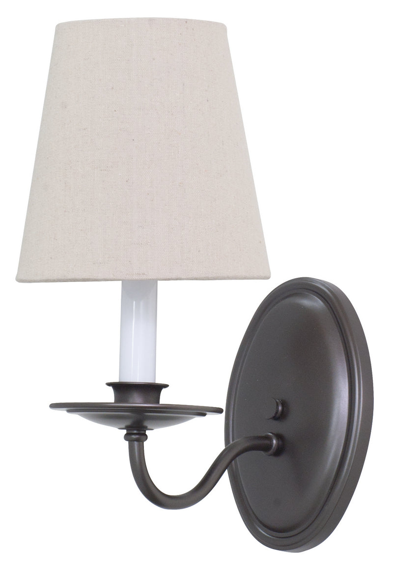 House of Troy LS217-MB One Light Wall Sconce, Mahogany Bronze