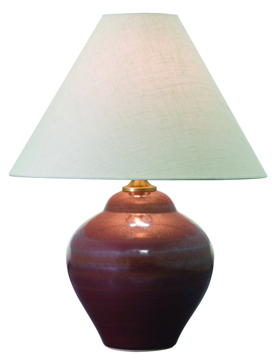 House of Troy GS130-IR One Light Table Lamp, Iron Red