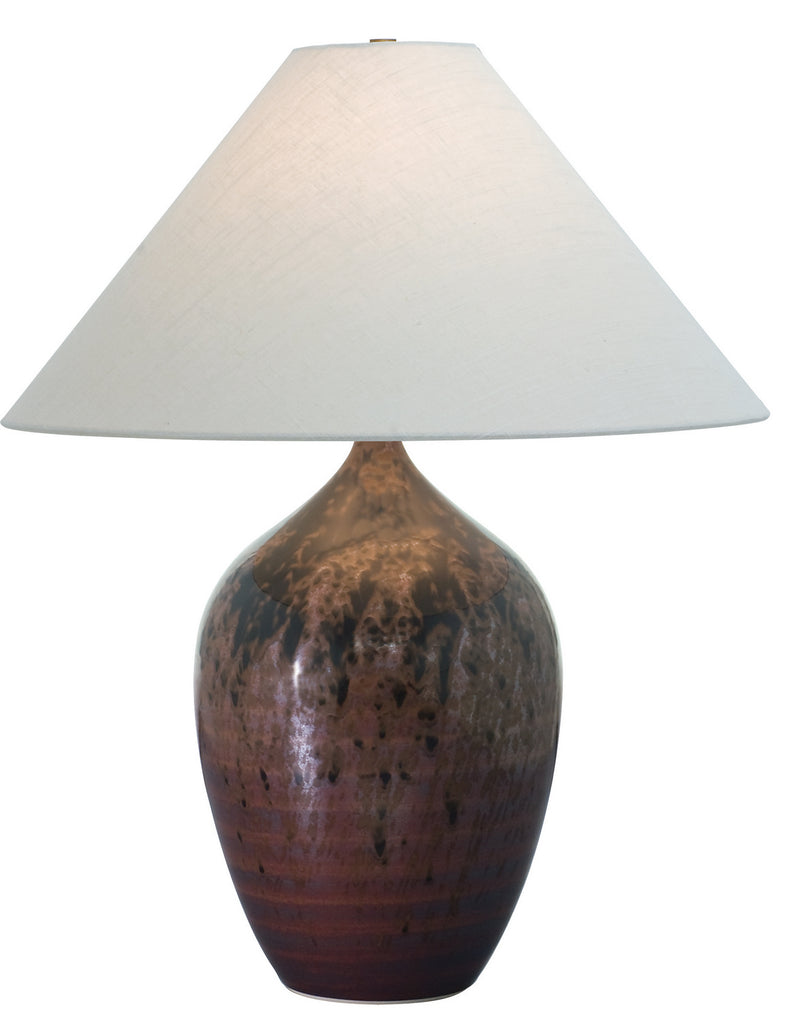 House of Troy GS190-DR One Light Table Lamp, Decorated Red