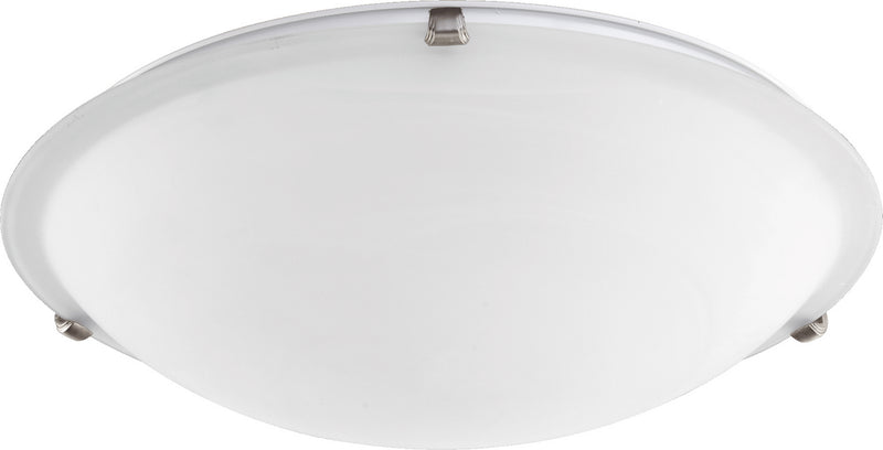 Quorum 3000-20-65 Four Light Ceiling Mount, Satin Nickel