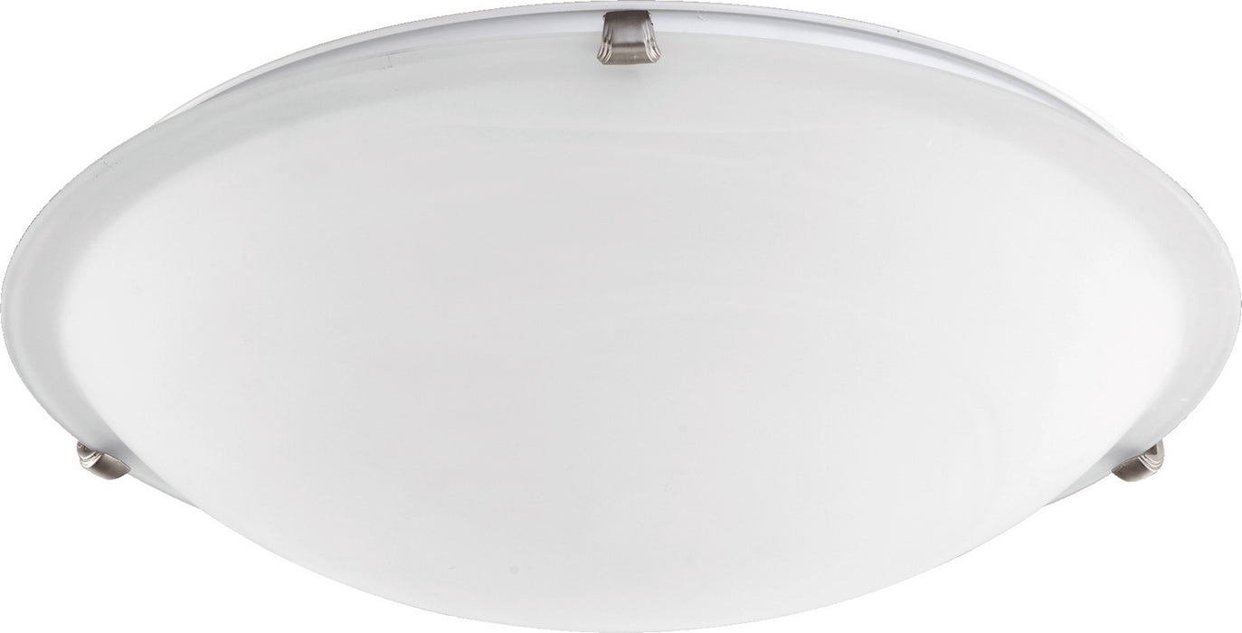 Quorum 3000-20-65 Four Light Ceiling Mount, Satin Nickel