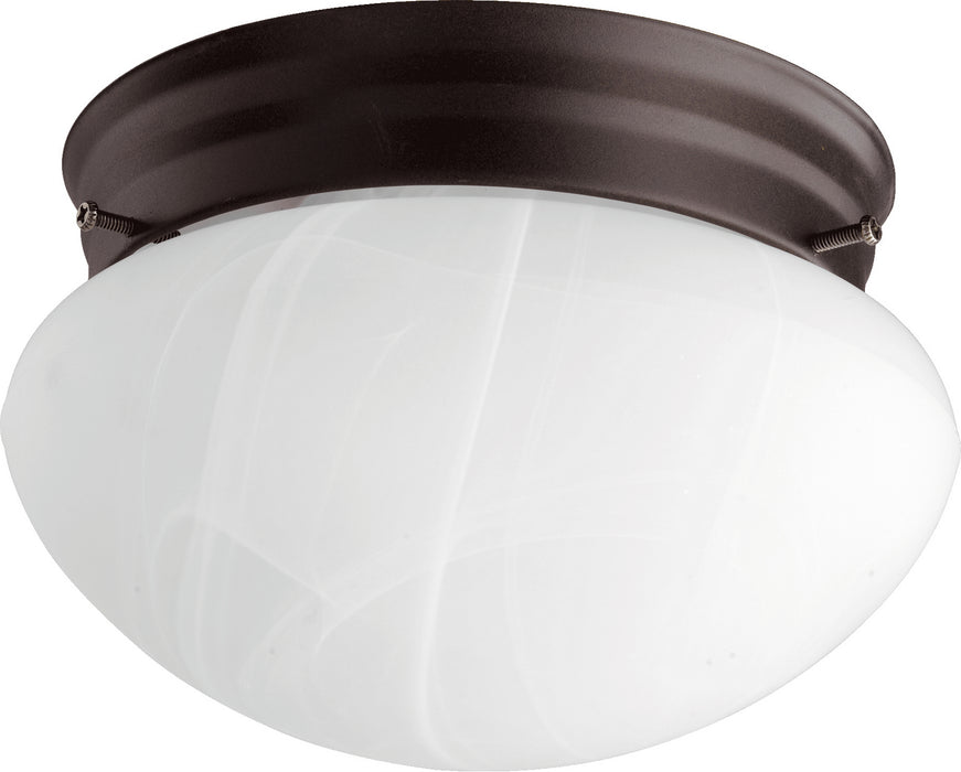 Quorum 3021-6-86 One Light Ceiling Mount, Oiled Bronze