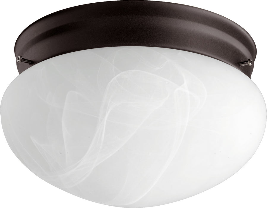 Quorum 3021-8-86 Two Light Ceiling Mount, Oiled Bronze
