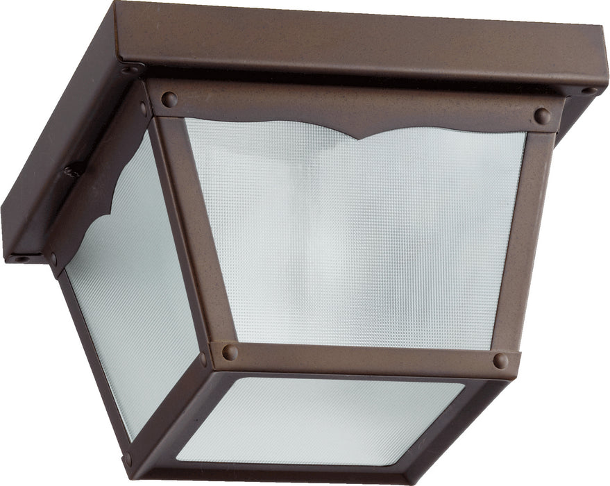 Quorum 3080-7-86 One Light Ceiling Mount, Oiled Bronze