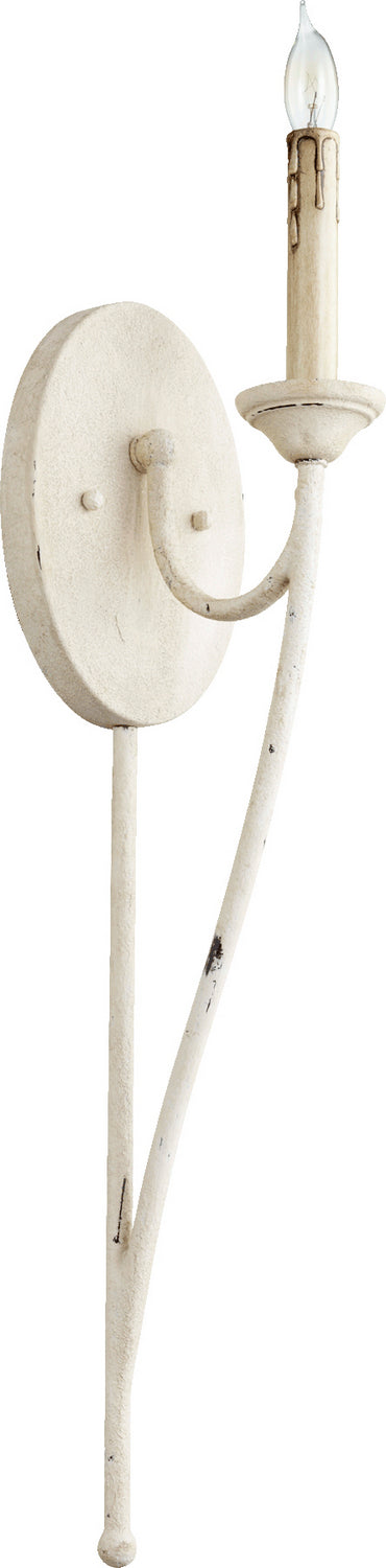 Quorum 5650-1-70 One Light Wall Mount, Persian White