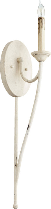 Quorum 5650-1-70 One Light Wall Mount, Persian White