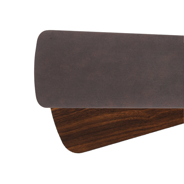Quorum 6054424125 Fan Blades, Toasted Sienna / Walnut