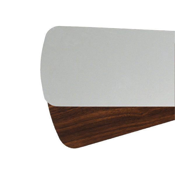 Quorum 6056524125 Blade, Satin Nickel / Walnut