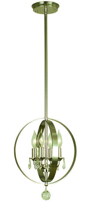 Framburg 1050 PN Four Light Pendant, Polished Nickel