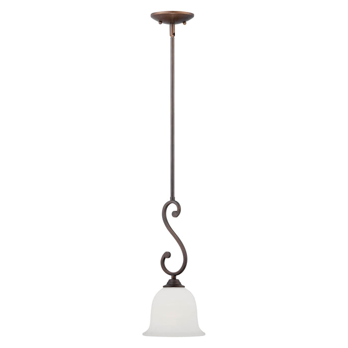 Millennium 1581-RBZ One Light Mini Pendant, Rubbed Bronze