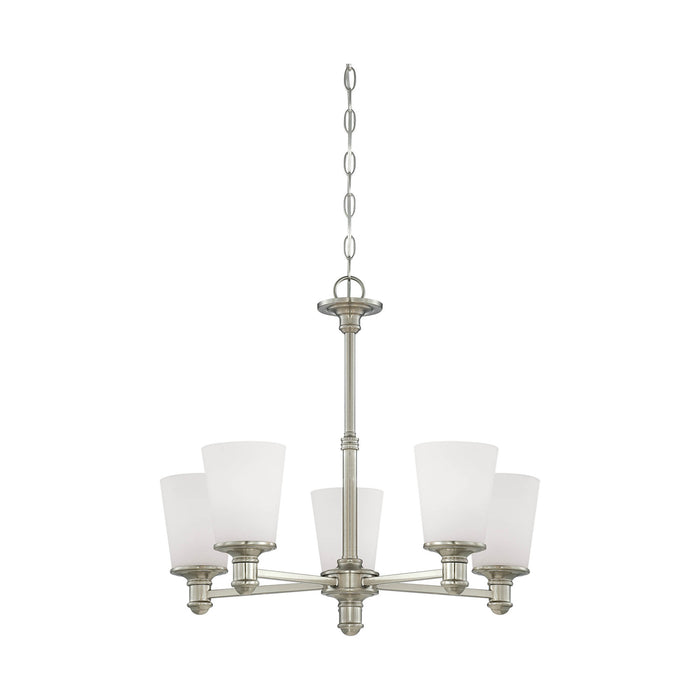 Millennium 2155-SN Five Light Chandelier, Satin Nickel