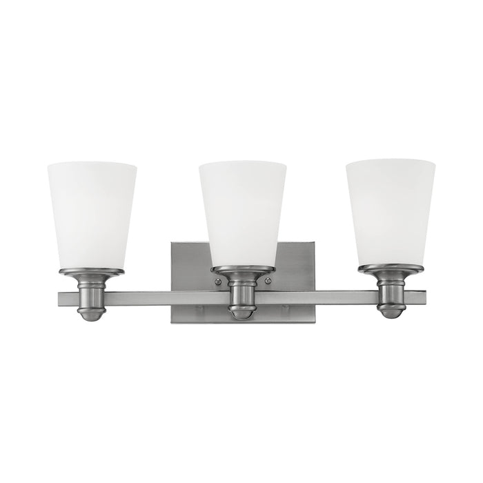 Millennium 2163-SN Three Light Vanity, Satin Nickel
