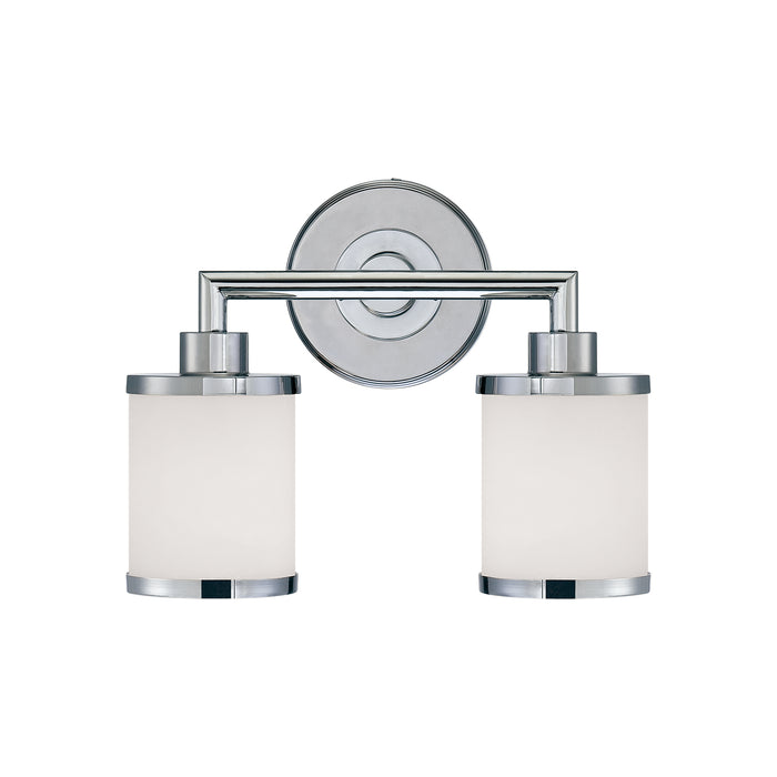 Millennium 222-CH Two Light Vanity, Chrome