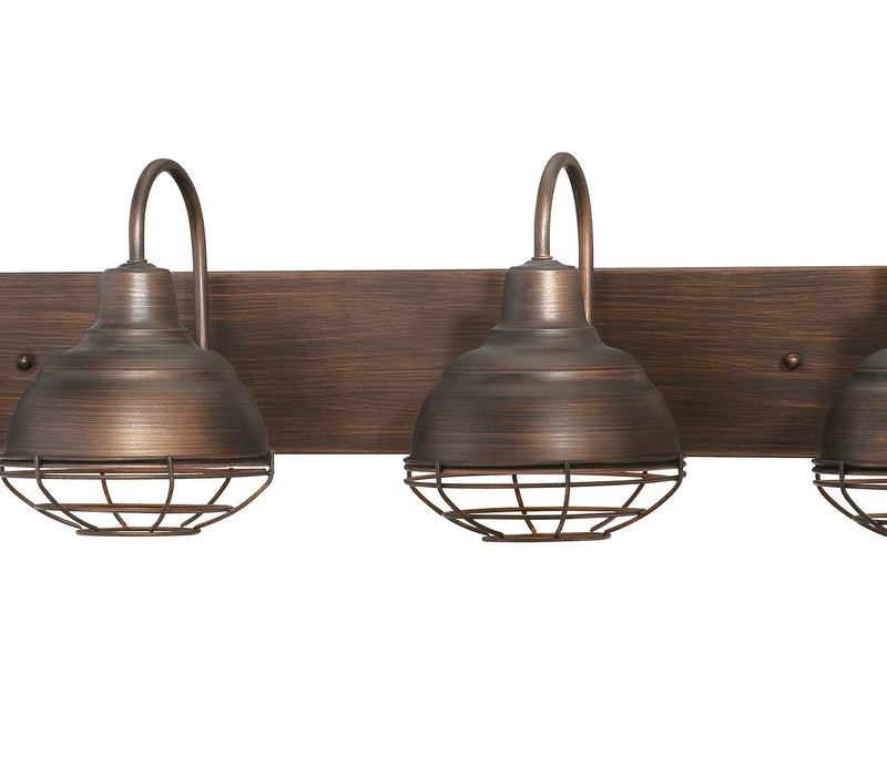 Millennium 5424-RBZ Four Light Vanity, Rubbed Bronze