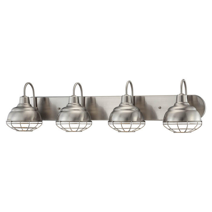 Millennium 5424-SN Four Light Vanity, Satin Nickel