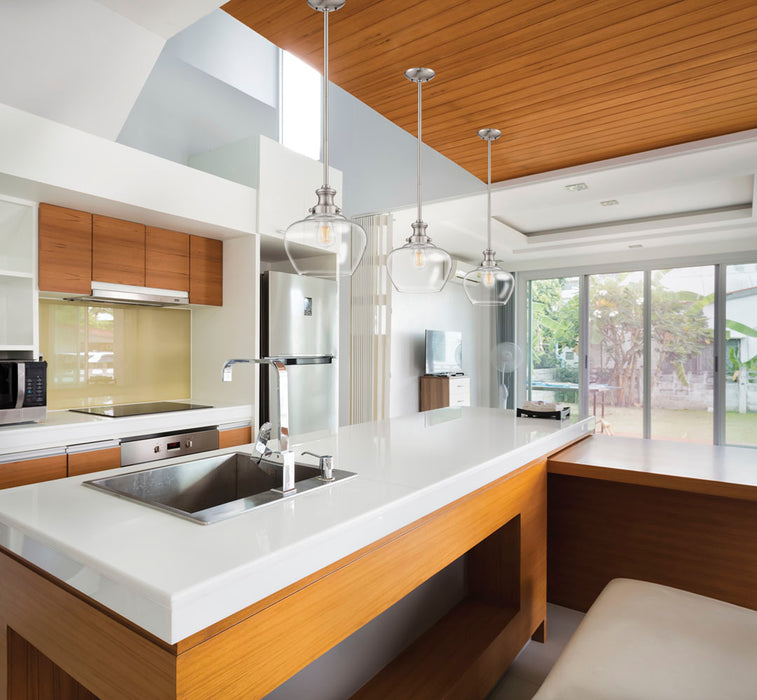 Millennium 5711-BN One Light Pendant, Brushed Nickel