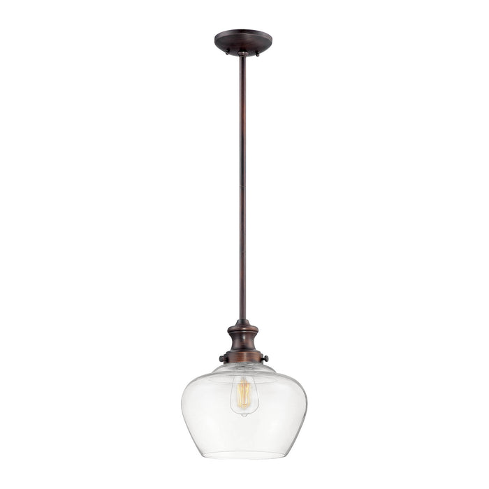 Millennium 5711-RBZ One Light Pendant, Rubbed Bronze
