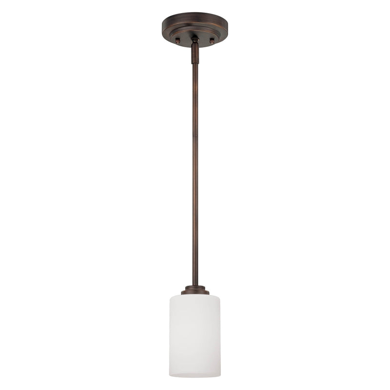 Millennium 7251-RBZ One Light Pendant, Rubbed Bronze