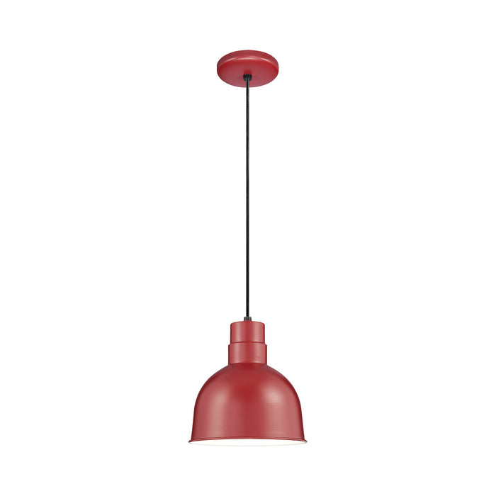 Millennium RDBC10-SR One Light Pendant, Satin Red
