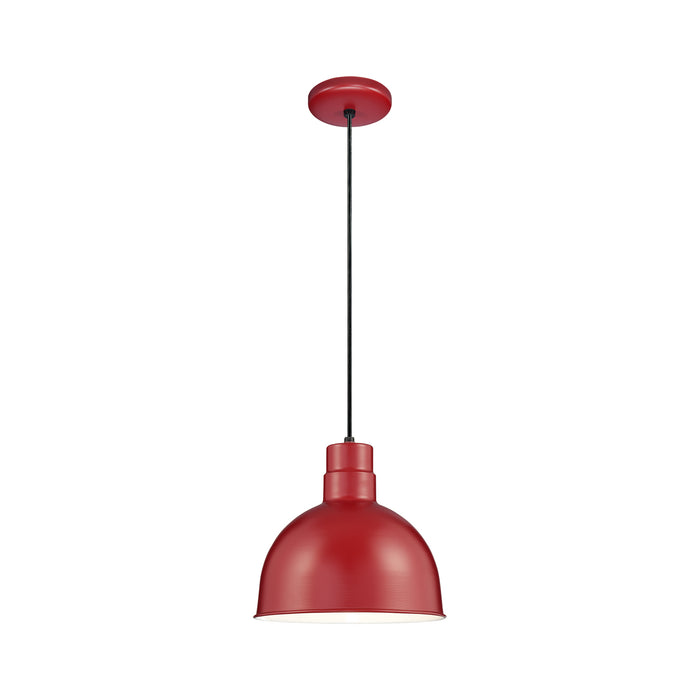 Millennium RDBC12-SR One Light Pendant, Satin Red